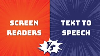 Text-to-Speech VS Screen Readers | AT Insider