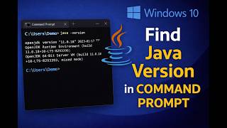 How to Find Out Java Version on Windows 10 using Command Prompt | GearUpWindows Tutorial