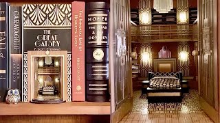 Woman Creates Incredible Great Gatsby Inspired Book Nook