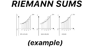 Riemann Sums Part 2/2 - MRAM, LRAM, RRAM ~ Area Under a Curve Using Rectangles