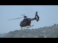 new airbus helicopters h135 ec135 u0026 as350 take off landing at cannes airport helicopter