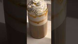 #shorts | FOAMY CARAMEL LATTE | With the Viral Milk Frother Technique |