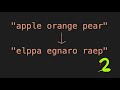 Easy Python Practice Question 3 - Reversing Letters Of Words In A Sentence