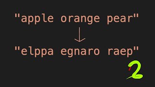 Easy Python Practice Question 3 - Reversing Letters Of Words In A Sentence