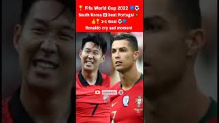 Portugal VS South Korea highlights 2022 Fifa world cup  Portugal VS South Korea highlights #shorts