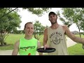 Frisbee Boomerang Trick Shot Battle  Brodie Smith