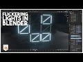 How to create flickering lights in Blender using Eevee render