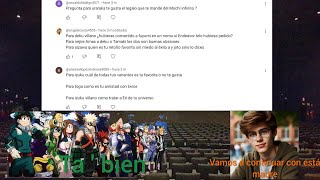 BNHA reaccionando a su MULTIVERSO , capítulo 20 , especial preguntas y respuestas , parte 2