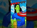 npc hulk vs captain america hulk superheroes shorts