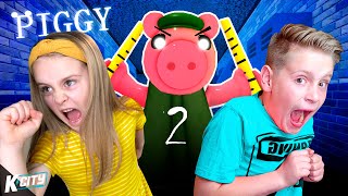 ROBLOX Piggy @ SCHOOL!! (PIGGY Part 2!) K-City Gaming