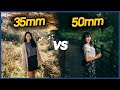 35mm vs 50mm 원근감, 화각 차이에 대해서 [YK티브이]