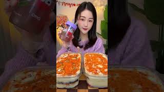 Mukbang 酱多多来啦～ 大口吃酱太满足了😁 #吃甜品 #酱多多 #甜品控 #美食甜品治愈一切不开心 ASMR #mukbang #shorts