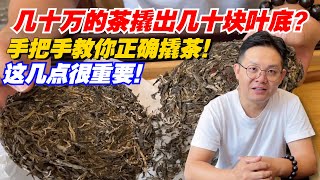 几十万的茶撬出几十块叶底？手把手教你正确撬茶！这几点很重要！购茶请加微信/赖line2号店：HDLG002（同号，搜索）#普洱茶 #茶文化 #普洱茶要怎么泡 #古树茶#茶#茶叶#茶葉#古樹茶