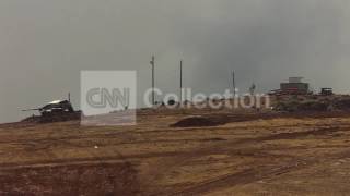 TURKEY-SYRIA BORDER: F-16 JETS FLY OVER KOBANI