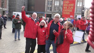 Volksprotest Beursplein 11 feb 23 DenW video