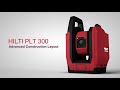 surveying and measuring hilti plt 300 layout system single person operation for jobsite layout