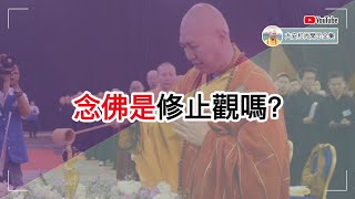 念佛是修止观吗？【大安法师开示】