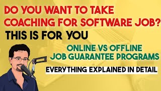 Do you want to take Coaching for Software Jobs, This is you || @Frontlinesmedia