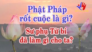 Phật Pháp rốt cuộc là gì? Sư phụ Từ bi đã làm gì cho ta?