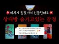 🌹200%신들린타로)상대방 숨기고있는 감정[썸.애매모호.다툼.이별재회.짝사랑]