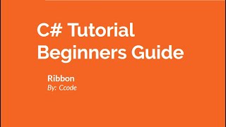 C# Tutorial - Getting User Input | Part 7