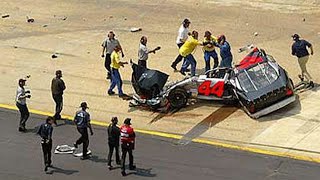 Mike Harmon's Horrible Crash (2002 Busch Series Practice At Bristol)