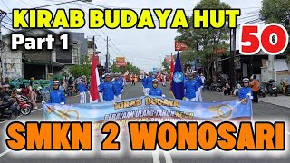 FULL Kirab SMKN 2 WONOSARI 50 Tahun Part 1 No 1 - 20 Kirab Budaya Yogyakarta