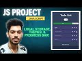 Todo List App with Local Storage, Themes, & Progress Bar | JavaScript Full Tutorial