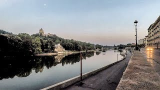 Turin, Italy. A Walk Around the Great Piazza Vittorio Veneto and the River