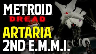 Artaria: How to Escape \u0026 Defeat Second E.M.M.I. | Spider Magnet Skill | Metroid Dread (Walkthrough)