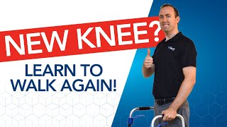 How to Walk with a Walker after a Knee Replacement