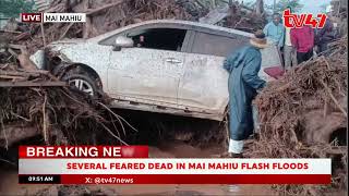 Update on Mai Mahiu floods tragedy as Old Kijabe dam bursts