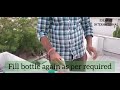 Solar Panel Cleaning with liquid dispenser (Ideance International)