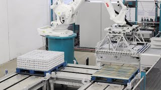 Robotic Tray Palletizer - Layer Palletizing System - NuMove