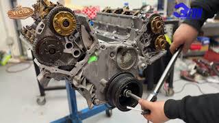 Building a 1300hp BMW N62B44 engine - Part 2 - Assembly