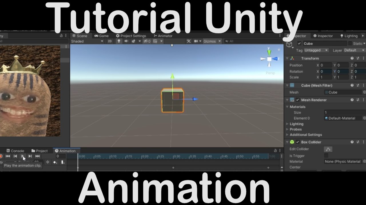 Tutorial Animasi Unity Membuat Kotak Berputar (Tutorial Dumb Beginner ...