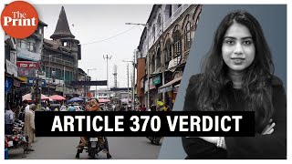 SC to deliver verdict on Article 370: A recap of abrogation & arguments made in favour, against