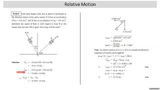 Relative Motion