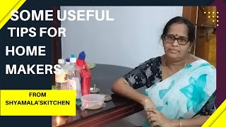 വീട് വൃത്തിയായി സൂക്ഷിക്കാൻ ചില ടിപ്പുകൾ SOME USEFUL TIPS FOR HOME MAKERS