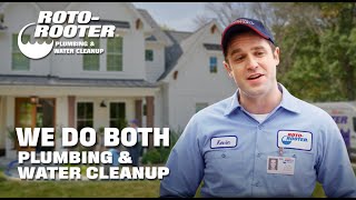 We Do Both! Roto-Rooter Does Plumbing and Water Cleanup
