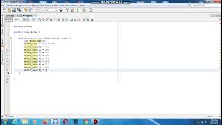 Java the complete Reference Ninth Edition (Chapter 3) Example (11) Array