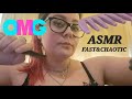 ASMR CHAOTIC & FAST PERSONAL ATTENTION 💚 LICE CHECK, EAR CLEANING, HAIRCUT⚡️