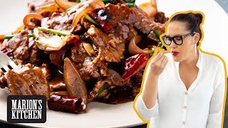 My Mongolian beef recipe & how to make a tender beef stir-fry 👊 - Marion's Kitchen