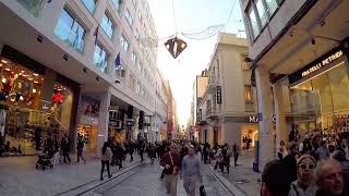 Heading towards Panagia Kapnikarea church in Athens Greece. #1