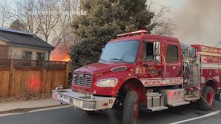 Footage from West Metro helping with Marshall Fire on Friday