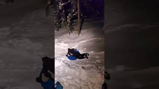 night sledding 2