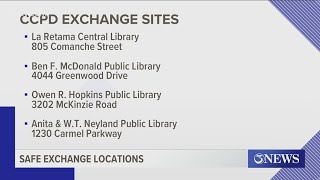 Purchasing or buying from strangers online? Meet at one of CCPD's safe exchange locations