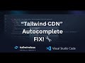 How to get tailwind suggestions in vs code