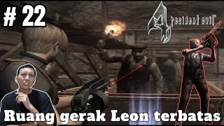 LEON MELAWAN ZOMBIE DI ATAS KERETA TAMBANG || RESIDENT EVIL 4 - PART 22