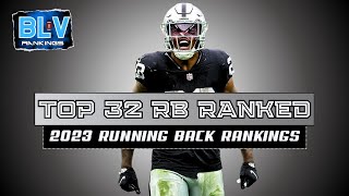 Ranking the Top 32 Running Backs in the NFL 2023